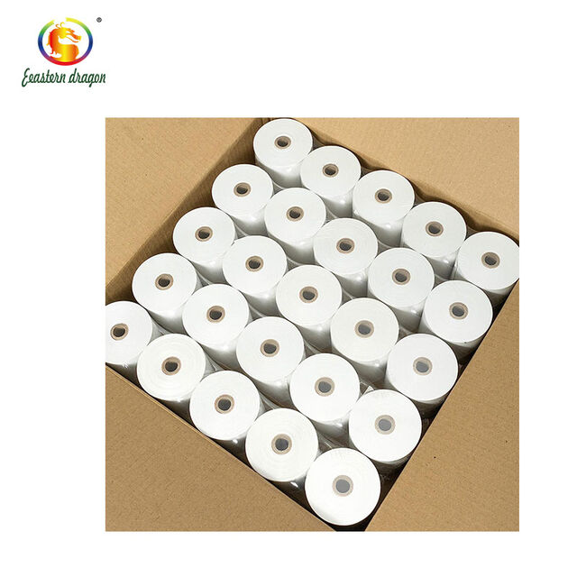 Rouleau de Papier Thermique POS de 80mm de Large, 79mm de Diamètre, Impression Haute Vitesse, Revêtement Anti-Taches, pour le Commerce de Détail