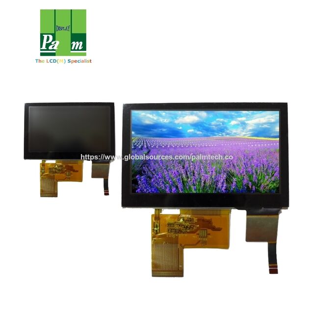 Módulo LCD TFT de 4.3 pulgadas con pantalla táctil capacitiva, OEM bienvenido