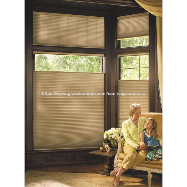 Wholesale Customized No drill no tools honeycomb shades