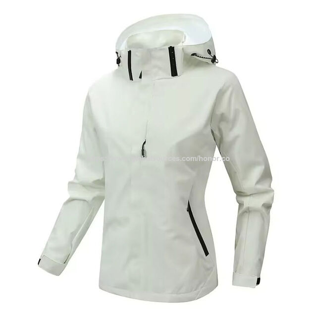 Veste d'extérieur d'hiver pour femmes, décontractée et de haute qualité, design ample, impression de logo, grande taille, veste imperméable pour l'automne