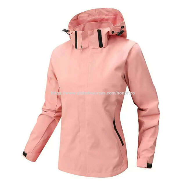 Veste d'extérieur d'hiver pour femmes, décontractée et de haute qualité, design ample, impression de logo, grande taille, veste imperméable pour l'automne