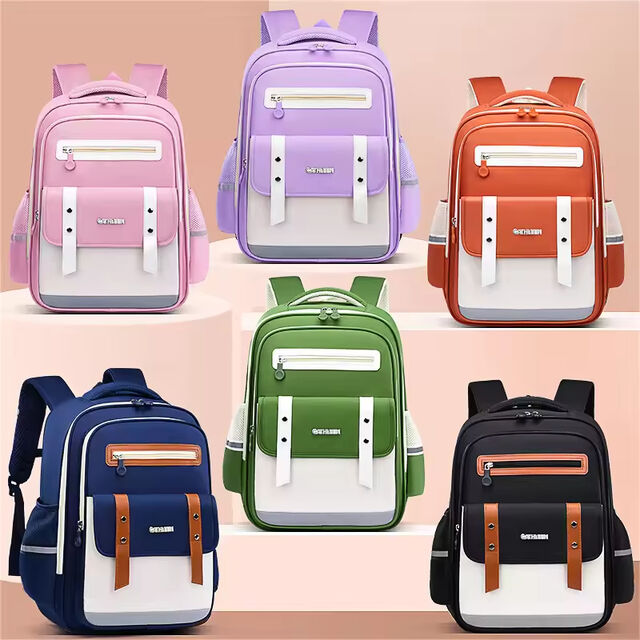 Wasserdichte Schulrucksäcke mit großem Fassungsvermögen und Cartoon-Motiv für Jungen und Mädchen der 1. bis 6. Klasse