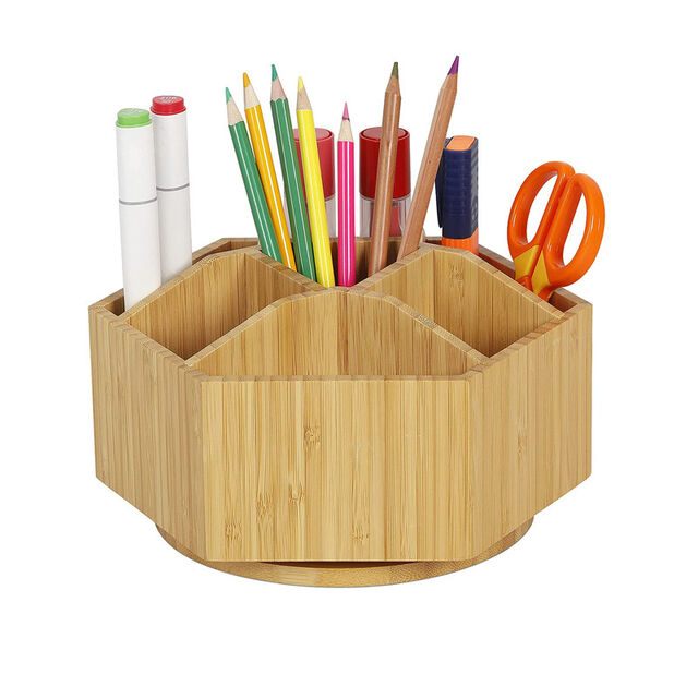 Boîte à maquillage en bois pour bureau, Boîte à maquillage en bois minimaliste, Boîte à maquillage en bois faite à la main, Boîte à maquillage en chêne massif