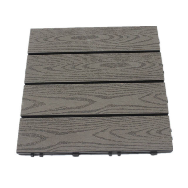 Plancher WPC Premium Imperméable en Composite Bois-Plastique pour Usage Intérieur Résidentiel et Commercial
