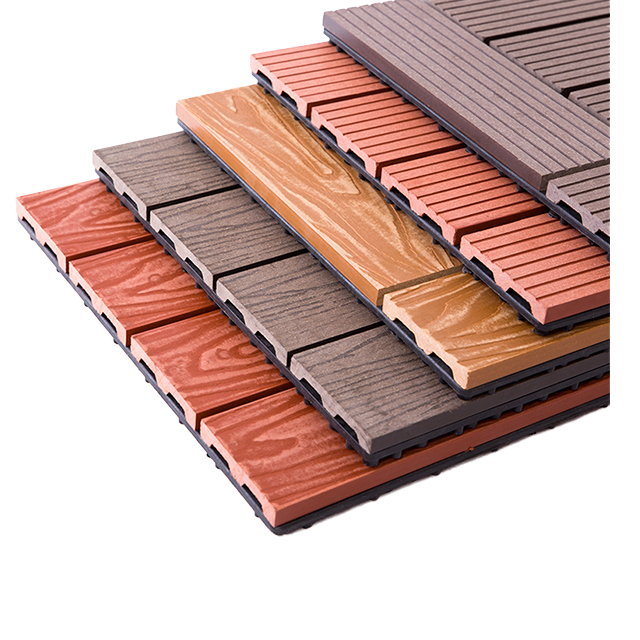 Plancher WPC Premium Imperméable en Composite Bois-Plastique pour Usage Intérieur Résidentiel et Commercial