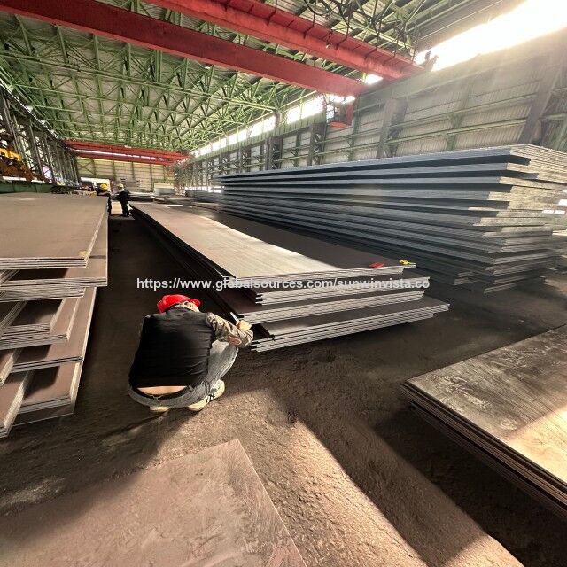 Heiß verkaufte Astm A36 SS400 Stahlplatten, warmgewalzte Kohlenstoffstahlplatten, Astm A945, Q195, Q235, Q345 Kohlenstoffstahlplatten