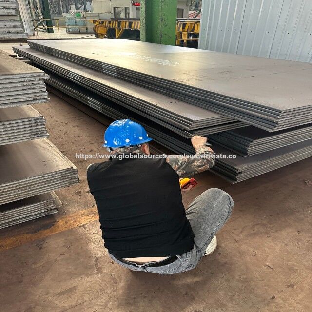 Heiß verkaufte Astm A36 SS400 Stahlplatten, warmgewalzte Kohlenstoffstahlplatten, Astm A945, Q195, Q235, Q345 Kohlenstoffstahlplatten