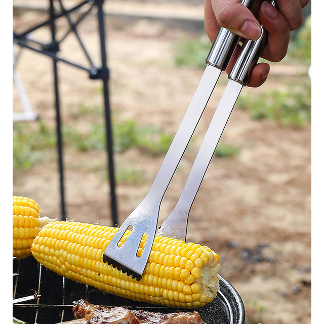 Juego de barbacoa de acero inoxidable para exteriores, uso doméstico, para asados y parrilladas