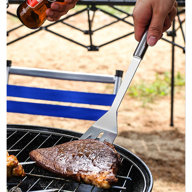 Juego de barbacoa de acero inoxidable para exteriores, uso doméstico, para asados y parrilladas