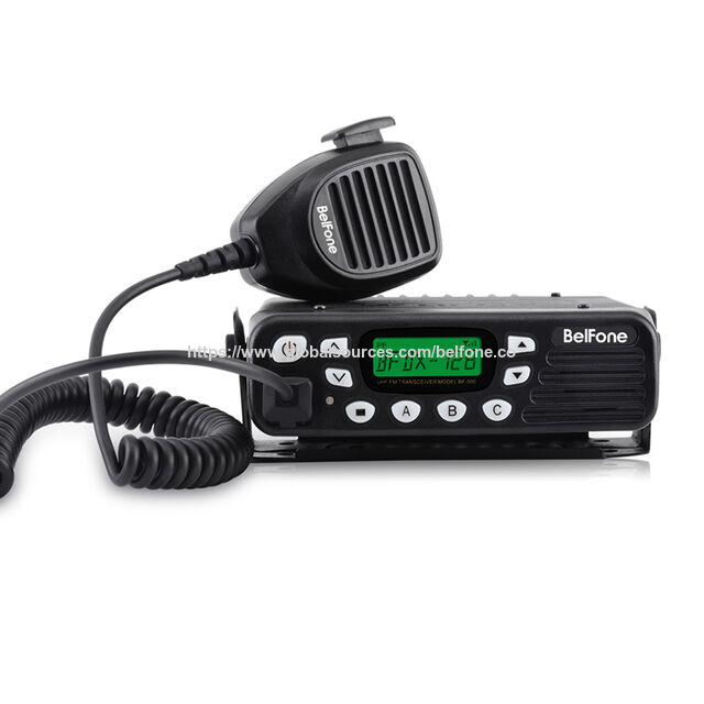 BelFone Analoges Fahrzeugfunkgerät mit Notfallalarm