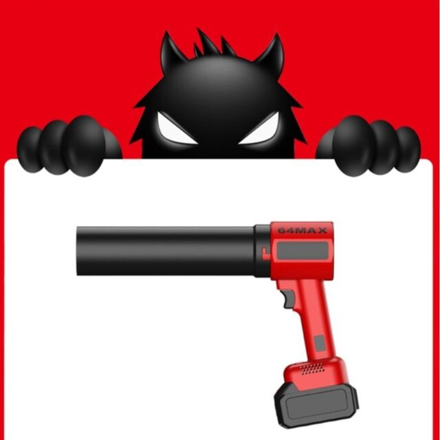 2025 Hot Sell Portable 21V Electric Vacuum Turbo Jet Fan Cordless Garden Leaf Dust Air Blower DIY Industrial Battery Air Duster