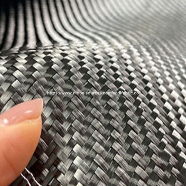 Tejido de fibra de carbono real a cuadros de sarga de 200 g/m² y 17 mm x 8 mm para modificación de automóviles / aviones modelo / drones / equipos deportivos