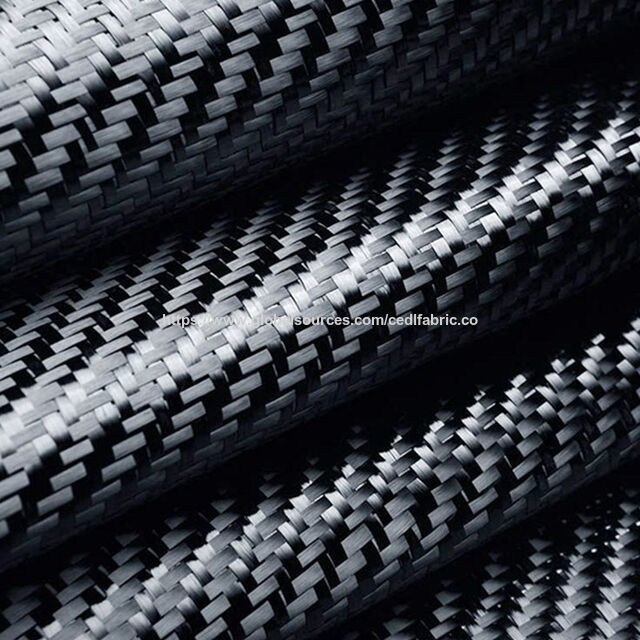 Tejido de fibra de carbono real a cuadros de sarga de 200 g/m² y 17 mm x 8 mm para modificación de automóviles / aviones modelo / drones / equipos deportivos