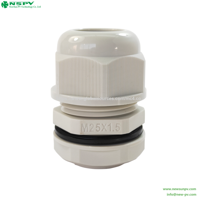 Prensa-cabos Métrica/PG/G/NPT, Tipo de Rosca, Grau de Impermeabilidade IP68, Forte Resistência à Tração