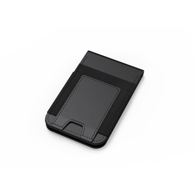 Find My Wallet 2-in-1 Magnetisches Air Label Leder Brieftasche ID-Fach Verstellbarer Halterungsclip