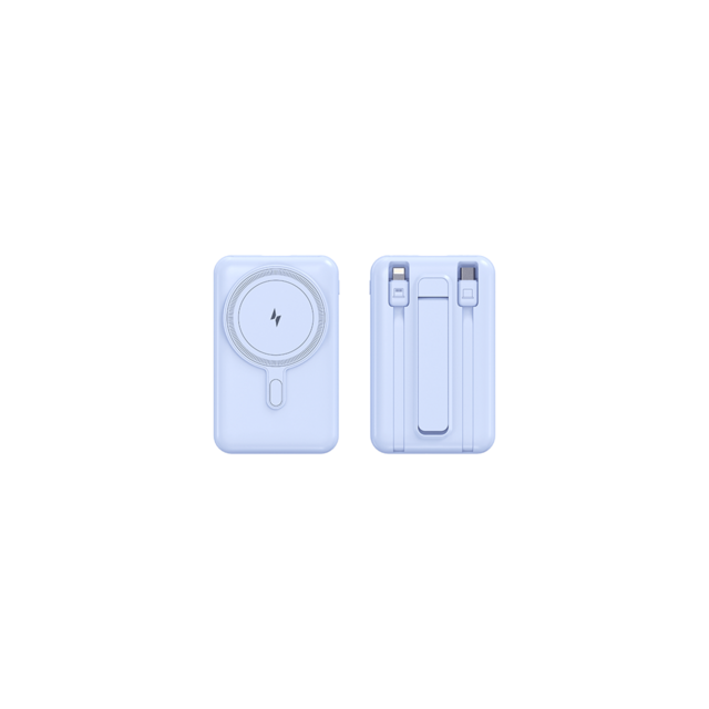 2026 Großhandel OEM/ODM Powerbank mit individuellem Logo, Taschenformat, 10000 mAh, kabellos magnetisch, PD22.5W Schnellladung mit Ladekabeln