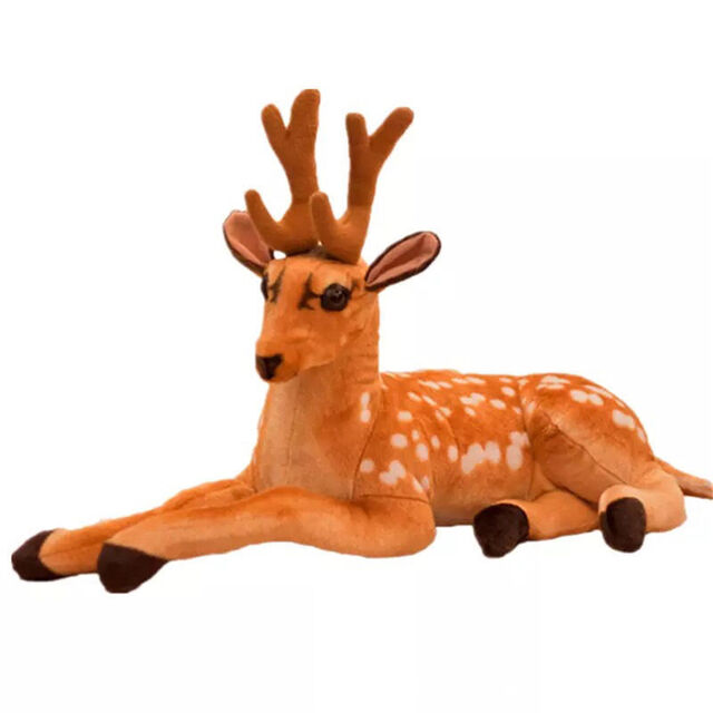 Relleno de Ciervo Animal Navidad Animales de Peluche Reno Mini Animal de Peluche Personalizado