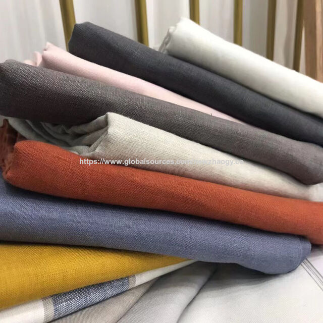 Fundas de Almohada de Lino Ultra Suave, Transpirables y Delicadas con la Piel para Almohadas de 48x74cm - Directo de Fábrica