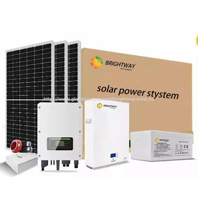 Système de Générateur d'Énergie Solaire Photovoltaïque (PV) 28kW pour Maison ou Industrie