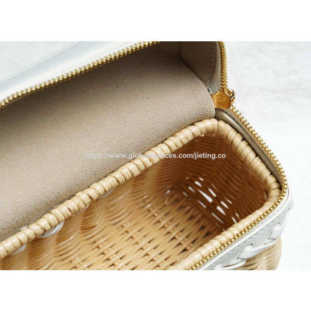 Wholesale crocheted shoulder bag genuine leather bag genuine leather handbag PU leather handbag leather shoulder bag (JT2843)