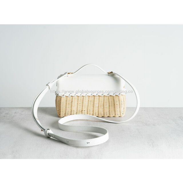 Wholesale crocheted shoulder bag genuine leather bag genuine leather handbag PU leather handbag leather shoulder bag (JT2843)