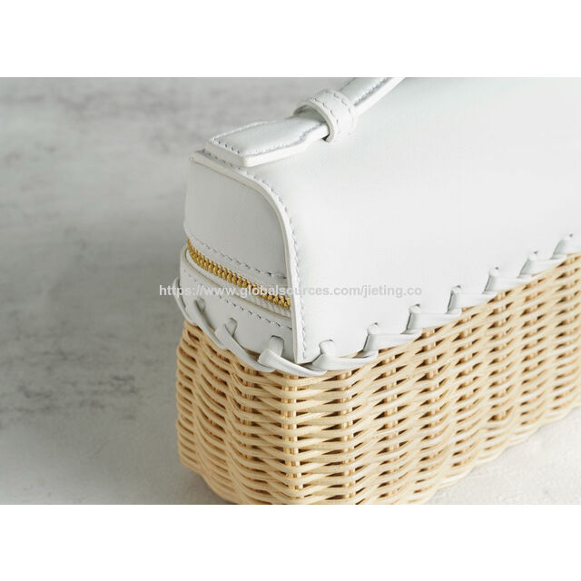 Wholesale crocheted shoulder bag genuine leather bag genuine leather handbag PU leather handbag leather shoulder bag (JT2843)