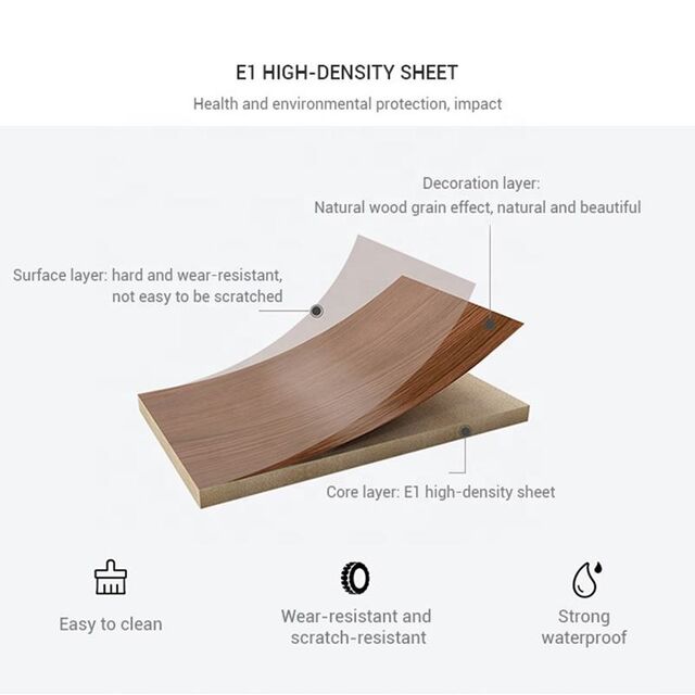 Meja Rias Kamar Tidur Kayu Modern dengan Laci, Meja Rias, Furnitur Hotel Putih, Meja Rias Rambut dengan Cermin