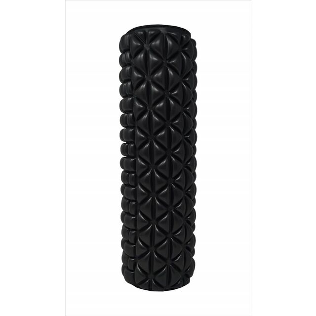 Rodillo de Masaje Diablo de 33 cm (13 pulgadas) - Negro, Ideal para Masaje Muscular Profundo