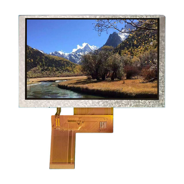 Module LCD TFT IPS 5.0" 800*480 avec lisibilité améliorée en plein soleil pour équipements IHM (ROHS, CE)