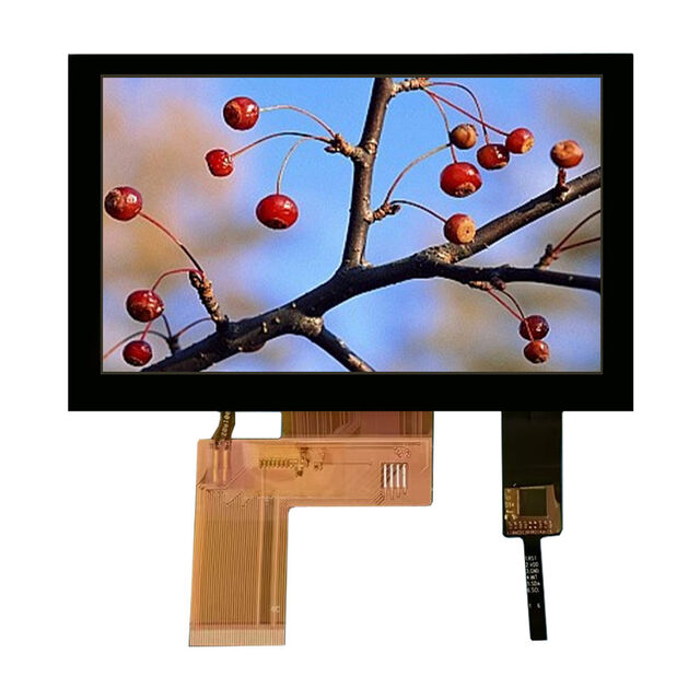 Module LCD TFT IPS 5.0" 800*480 avec lisibilité améliorée en plein soleil pour équipements IHM (ROHS, CE)