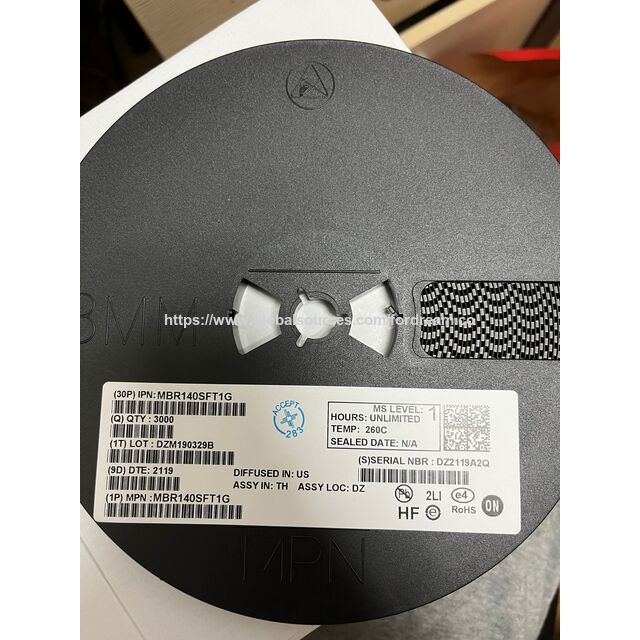 MBR140SFT1G Diodos Schottky e Retificadores 1A 40V Onsemi Componente Eletrônico - Distribuidor Autorizado