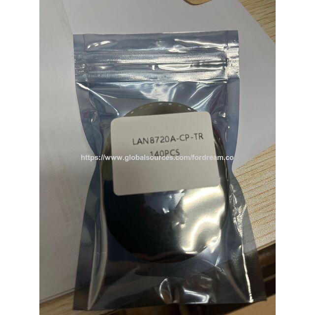 LAN8720A-CP-TR رقائق إيثرنت RMII 10/100 ETH XCVR مع دعم HP AutoMDIX من Microchip