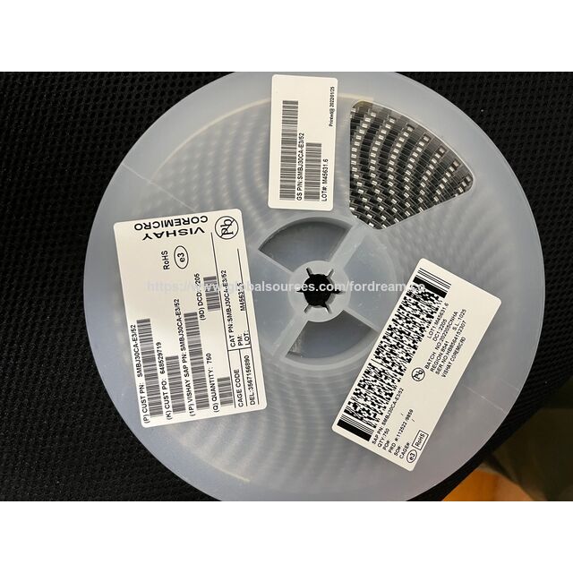 SMBJ30CA SMBJ30CA-E3/52 TVS-Diode 30VWM 48.4VC DO214AA Vishay - Überspannungsschutz für B2B