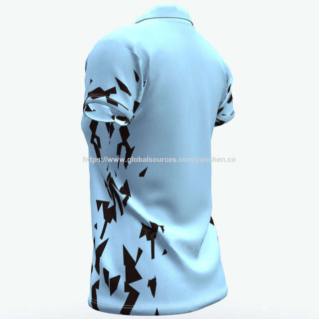 T-shirt Polo de Golf pour Femme en Polyester de Haute Qualité avec Broderie et Impression, Respirant, Manches Courtes, Sublimation Imprimée pour Femme