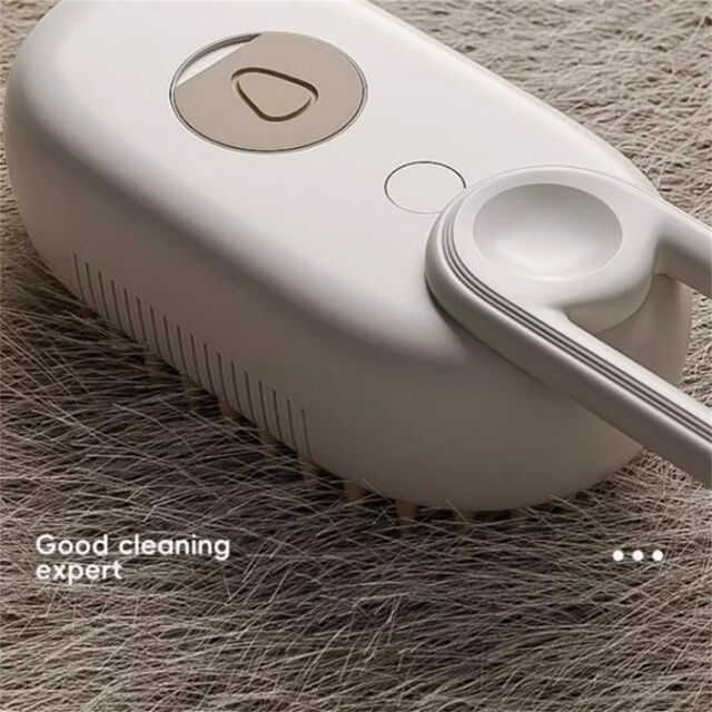 Brosse Vapeur Rechargeable pour Chat avec Sérum Sans Rinçage, Auto-Nettoyante, Peigne pour Animaux de Compagnie pour le Nettoyage des Chats et des Chiens