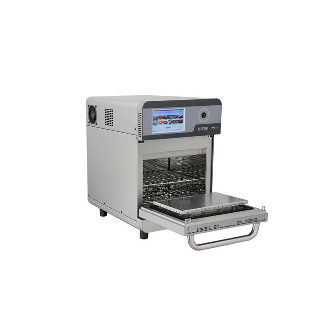 Cheerchef Oven Roti Komersial Oven Pemanggang Roti Oven Toko Roti Oven Deck Pizza dengan Microwave dan Udara Panas Impinged