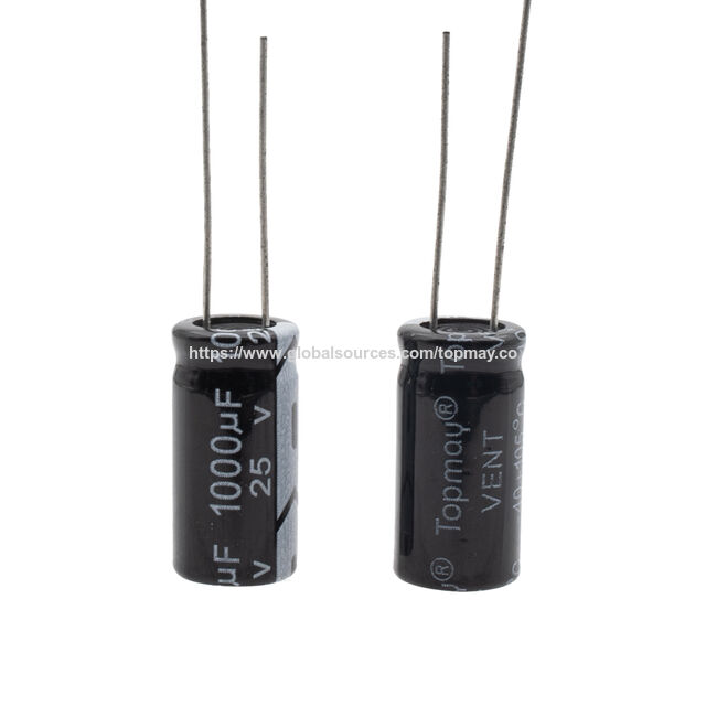 Langlebige radiale Aluminium-Elektrolytkondensatoren 105°C, niedriger ESR, hoher Ripple-Strom, geeignet für Schaltnetzteile