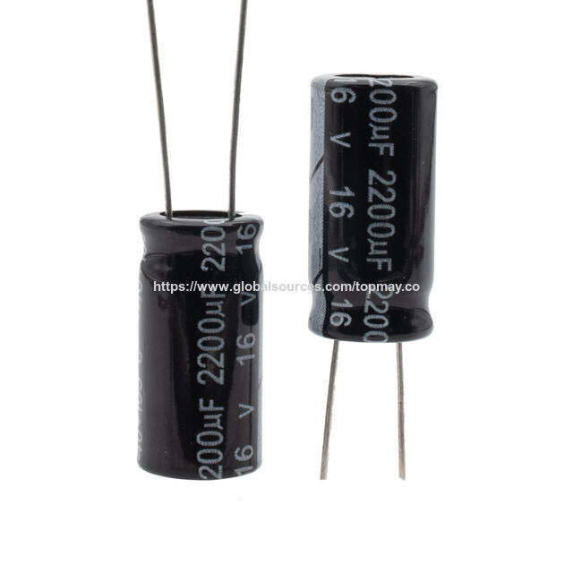 Langlebige radiale Aluminium-Elektrolytkondensatoren 105°C, niedriger ESR, hoher Ripple-Strom, geeignet für Schaltnetzteile