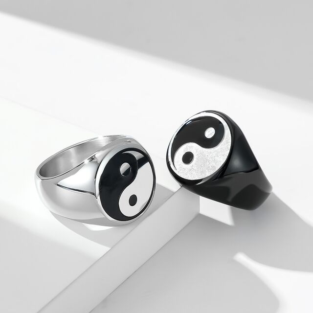 Ring im Retro-Stil mit Zirkon-Inlay, leichter Luxus, personalisiert, Stern- und Mond-Mode, Endring, Teufelsauge, personalisierter Ring