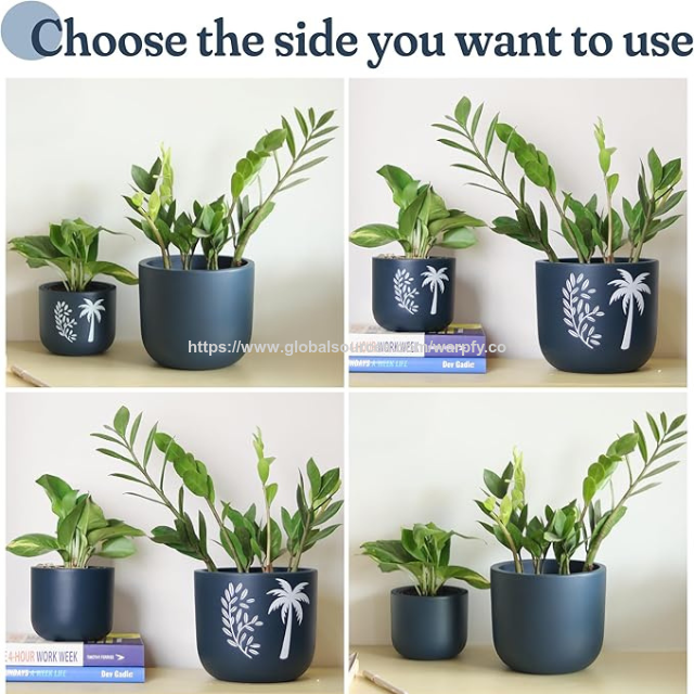 Pots de fleurs en terre cuite Boho personnalisables à prix d'usine - Pots d'intérieur et d'extérieur fabriqués par ODM/OEM pour une décoration moderne