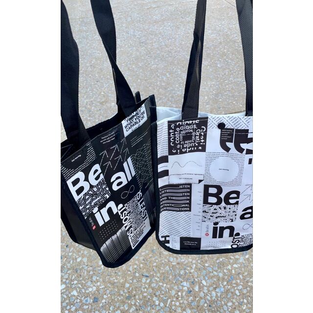 Sacs fourre-tout tissés en PP à coins arrondis de nouveau style, sacs en polypropylène résistants, emballage personnalisé réutilisable, durable et écologique pour le riz