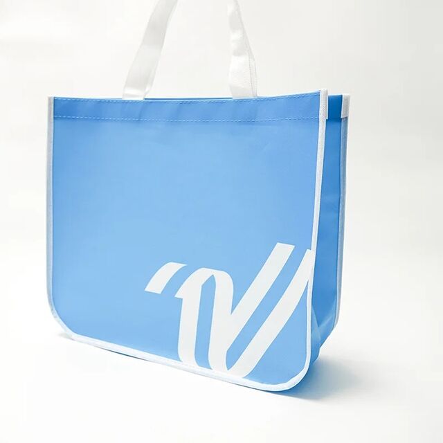 Sacs fourre-tout tissés en PP à coins arrondis de nouveau style, sacs en polypropylène résistants, emballage personnalisé réutilisable, durable et écologique pour le riz