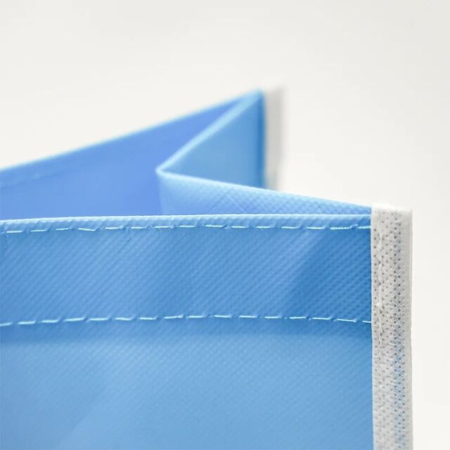 Sacs fourre-tout tissés en PP à coins arrondis de nouveau style, sacs en polypropylène résistants, emballage personnalisé réutilisable, durable et écologique pour le riz