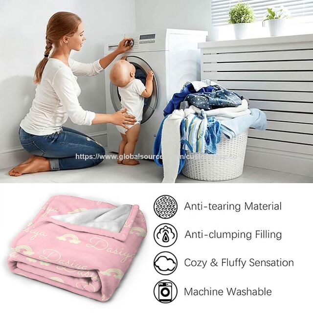 Manta de Lã com Impressão Personalizada Total, Mantas para Sesta no Escritório, Pelúcia Super Macia, Sublimação de Alta Resolução para Presente de Foto, Decoração de Casa
