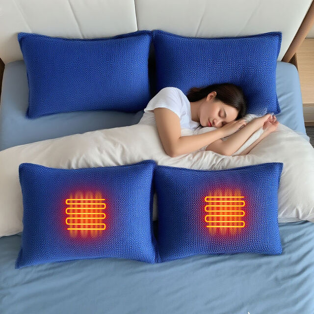 Cojín Térmico USB de Terciopelo Suave Savior Green con 3 Niveles de Temperatura - Almohada Eléctrica Personalizable con Batería