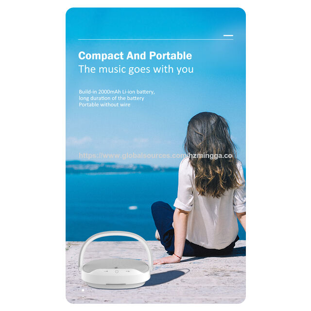 Haut-parleur Bluetooth Portable Trois en Un avec Chargeur Sans Fil