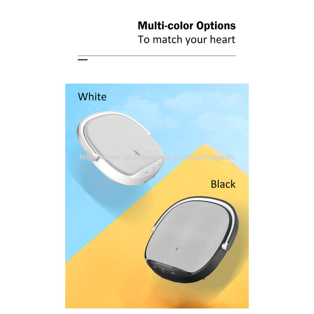 Haut-parleur Bluetooth Portable Trois en Un avec Chargeur Sans Fil