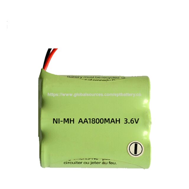 Batterie Ni-MH 3.6V AAA 650mAh Large Plage de Température T-BOX Véhicule OBD