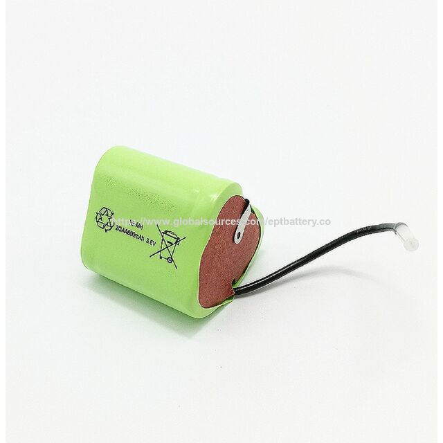Batterie Ni-MH 3.6V AAA 650mAh Large Plage de Température T-BOX Véhicule OBD