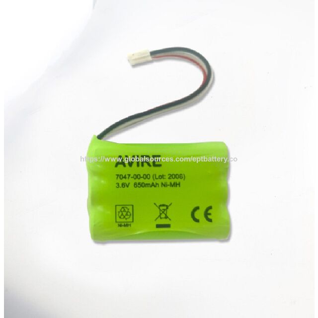 Batterie Ni-MH 3.6V AAA 650mAh Large Plage de Température T-BOX Véhicule OBD